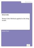Adler |  Monte Carlo Methods applied to the Ising model | Buch |  Sack Fachmedien