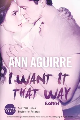 Aguirre |  I Want It That Way | eBook | Sack Fachmedien