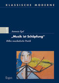 Egel |  "Musik ist Schöpfung" | Buch |  Sack Fachmedien