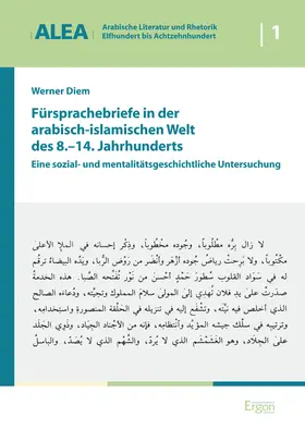 Diem |  Fürsprachebriefe in der arabisch-islamischen Welt des 8.-14. Jahrhunderts | Buch |  Sack Fachmedien