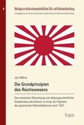 Willms |  Die Grundprinzipien des Reichswesens | eBook | Sack Fachmedien