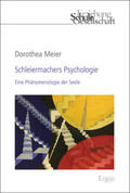 Meier |  Meier, D: Schleiermachers Psychologie | Buch |  Sack Fachmedien
