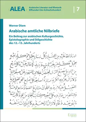 Diem |  Arabische amtliche Nilbriefe | Buch |  Sack Fachmedien