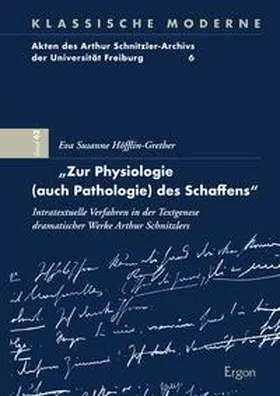 Höfflin-Grether |  "Zur Physiologie (auch Pathologie) des Schaffens" | eBook | Sack Fachmedien