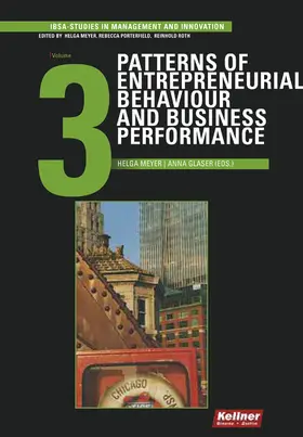 Meyer / Glaser |  Patterns of Entrepreneurial Behaviour and Business Performance | eBook | Sack Fachmedien