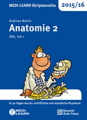 Martin |  MEDI-LEARN Skriptenreihe 2015/16: Anatomie 2 | Buch |  Sack Fachmedien