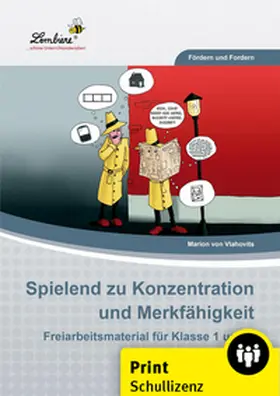 Vlahovits |  Spielend zu Konzentration und Merkfähigkeit | Buch |  Sack Fachmedien