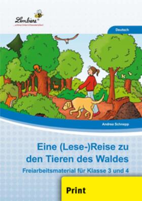 Schnepp |  Eine (Lese-)Reise zu den Tieren des Waldes (PR) | Buch |  Sack Fachmedien