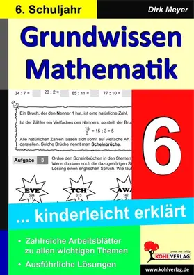 Meyer |  Grundwissen Mathematik / Klasse 6 | eBook | Sack Fachmedien