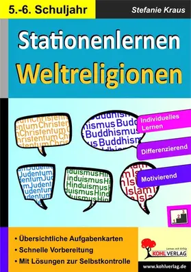 Kraus | Stationenlernen Weltreligionen / Klasse 5-6 | E-Book | www.sack.de