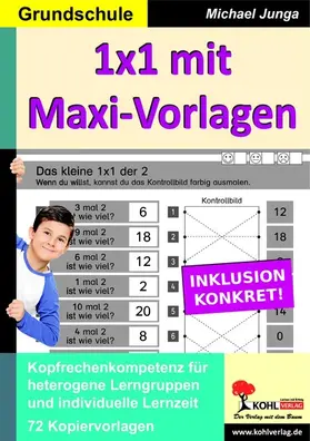 Junga |  1x1 mit Maxi-Vorlagen | eBook | Sack Fachmedien