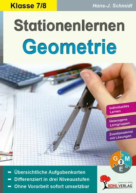 Schmidt |  Stationenlernen Geometrie / Klasse 7-8 | eBook | Sack Fachmedien