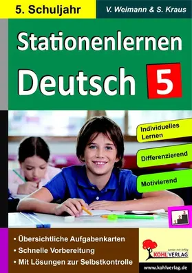 Weimann / Kraus |  Stationenlernen Deutsch / Klasse 5 | eBook | Sack Fachmedien