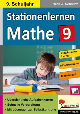 Schmidt | Stationenlernen Mathe / Klasse 9 | E-Book | www.sack.de