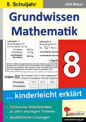 Meyer | Grundwissen Mathematik / Klasse 8 | E-Book | sack.de