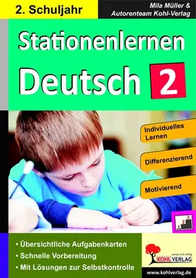 Müller |  Stationenlernen Deutsch / Klasse 2 | eBook | Sack Fachmedien