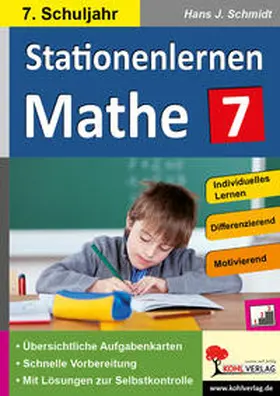 Schmidt |  Stationenlernen Mathe / Klasse 7 | Buch |  Sack Fachmedien
