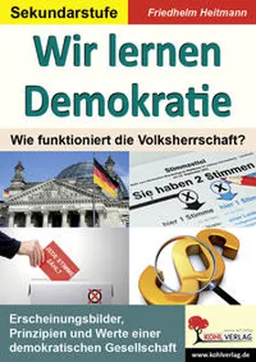 Heitmann | Wir lernen Demokratie | Buch | 978-3-95686-649-4 | www.sack.de