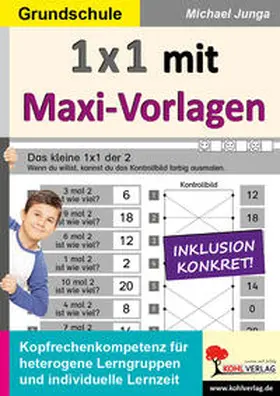 Junga | 1x1 mit Maxi-Vorlagen | Buch | 978-3-95686-685-2 | www.sack.de