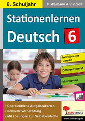  Stationenlernen Deutsch / Klasse 6 | Buch |  Sack Fachmedien