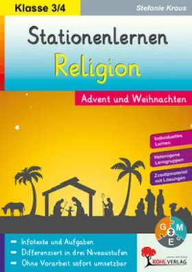 Kraus |  Stationenlernen Religion / Grundschule | Buch |  Sack Fachmedien