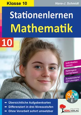 Schmidt |  Stationenlernen Mathe / Klasse 10 | Buch |  Sack Fachmedien