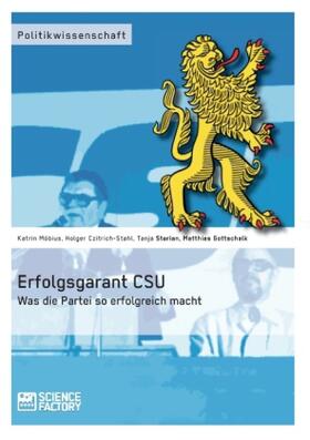 Gottschalk / Sterian / Czitrich-Stahl |  Erfolgsgarant CSU | Buch |  Sack Fachmedien