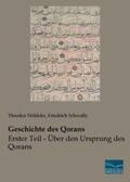 Nöldeke / Schwally |  Geschichte des Qorans | Buch |  Sack Fachmedien