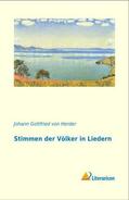 Herder |  Stimmen der Völker in Liedern | Buch |  Sack Fachmedien