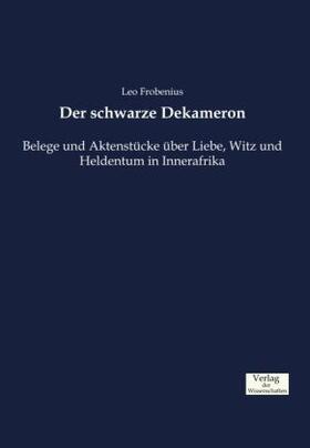 Frobenius |  Der schwarze Dekameron | Buch |  Sack Fachmedien