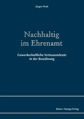 Prott |  Nachhaltig im Ehrenamt | Buch |  Sack Fachmedien