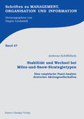 Schiffelholz |  Stabilität und Wechsel bei Miles-und-Snow-Strategietypen | eBook | Sack Fachmedien