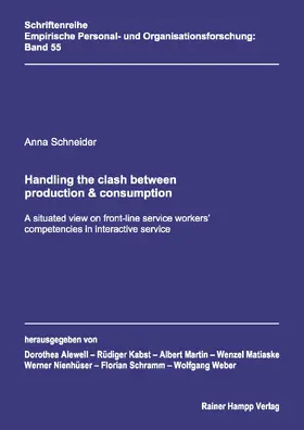 Schneider |  Handling the clash between production & consumption | eBook | Sack Fachmedien