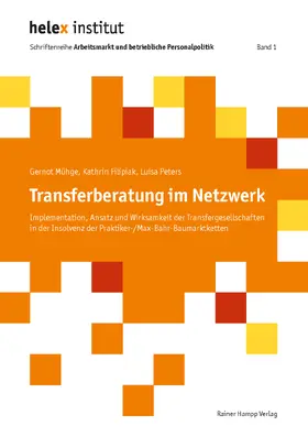Mühge / Filipiak / Peters | Transferberatung im Netzwerk | E-Book | sack.de