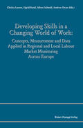 Larsen / Rand / Schmid |  Developing Skills in a Changing World of Work | Buch |  Sack Fachmedien