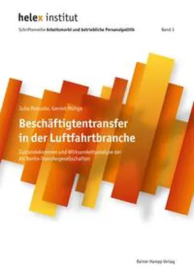 Massolle / Mühge |  Massolle, J: Beschäftigtentransfer in der Luftfahrtbranche | Buch |  Sack Fachmedien