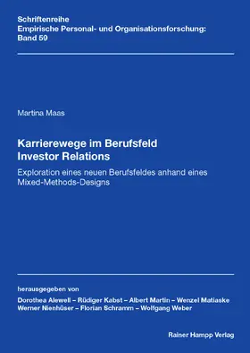 Maas |  Karrierewege im Berufsfeld Investor Relations | eBook | Sack Fachmedien