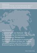 Neumann |  Zusammenspiel von National- und Professionskultur im internationalen Transfer des Performance Managements | eBook | Sack Fachmedien