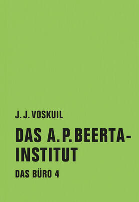 Voskuil | Das A.P. Beerta-Institut | E-Book | sack.de