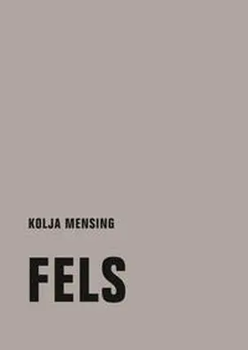 Mensing |  Fels | Buch |  Sack Fachmedien