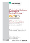 Landgrebe / Drossel / Putz |  5th International Conference on Accuracy in Forming Technology | Buch |  Sack Fachmedien