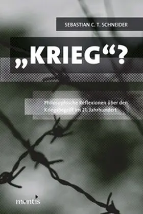 Schneider |  Krieg? | Buch |  Sack Fachmedien