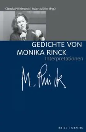 Hillebrandt / Müller |  Gedichte von Monika Rinck | Buch |  Sack Fachmedien