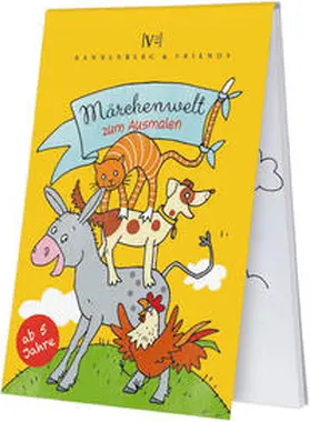  Märchenwelt zum Ausmalen | Buch |  Sack Fachmedien