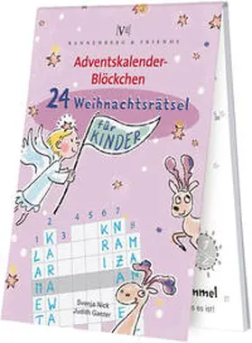 Ganter / Nick |  24 Weihnachtsrätsel für Kinder | Buch |  Sack Fachmedien