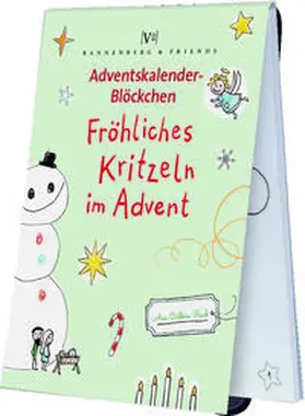 Raab |  Fröhliches Kritzeln im Advent | Buch |  Sack Fachmedien