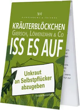 Rannenberg |  Kräuterblöckchen - Iss es auf | Buch |  Sack Fachmedien