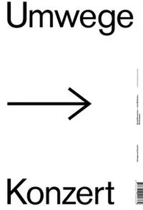 Gerstenberg |  Umwege zum Konzert | Buch |  Sack Fachmedien