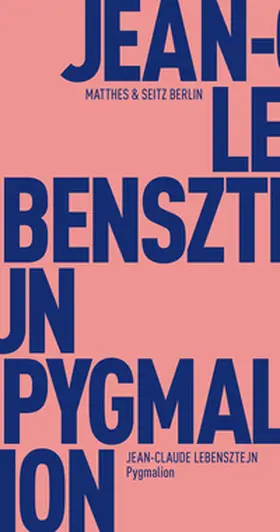 Lebensztejn |  Pygmalion | Buch |  Sack Fachmedien