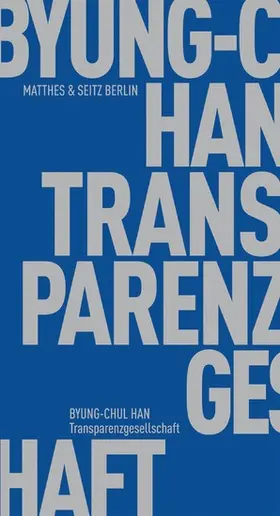 Han | Transparenzgesellschaft | E-Book | sack.de
